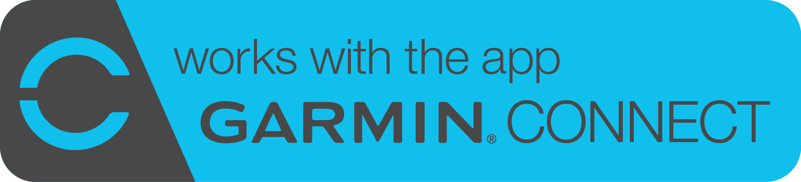 Works with the Garmin Connect app